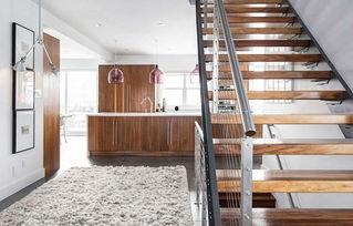 网红室外木楼梯图,打造自然与时尚的完美融合